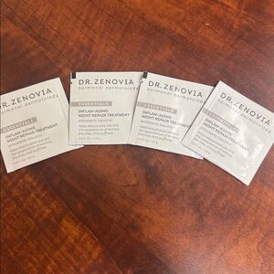 4 Dr. Zenovia Night Repair Treatment Packets